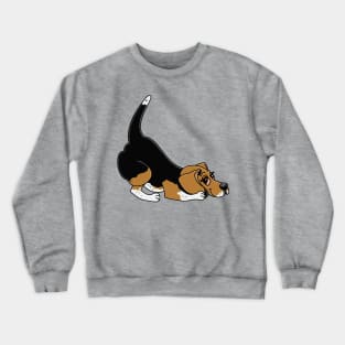 Playful Beagle Crewneck Sweatshirt